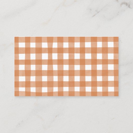 Carte D'accompagnement Chute Citrouille Déchets Raffle (Dos)