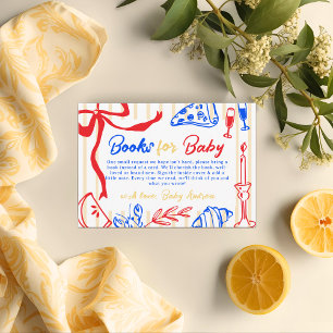 Carte D'accompagnement Ciao Baby Livres italiens Bambino dessins à la mai