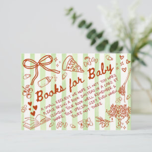 Carte D'accompagnement Ciao Bambino Vert - Livres pour Bébé 