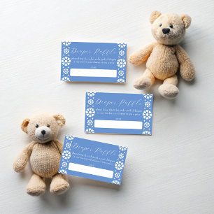 Carte D'accompagnement Cielito lindo dusté bleu tombole mexicaine