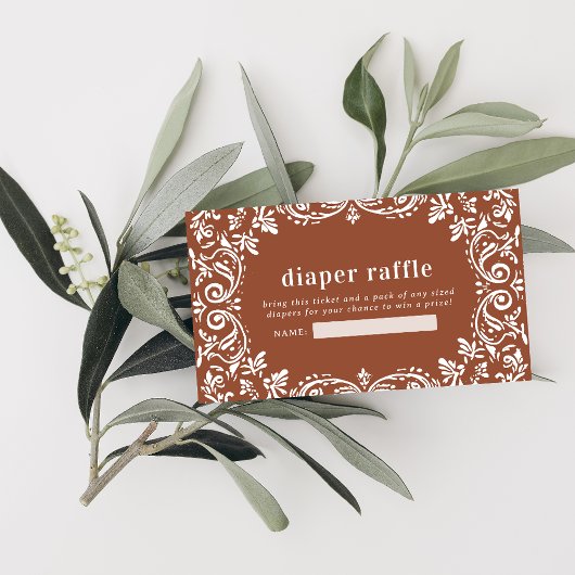 Carte D'accompagnement Cielito Lindo Mexicain Papado Picado | Raffle de c