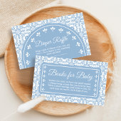 Carte D'accompagnement Cielito Lindo Papel Picado Shower Diaper Raffle