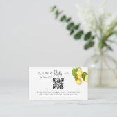 Carte D'accompagnement Citron et verdure | RSVP (Debout devant)