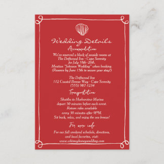 Carte D'accompagnement Citron tiré à la main Détails et direction du Mari