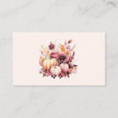 Carte D'accompagnement Citrouille Automne Devinez Combien De Candies Cart (Dos)