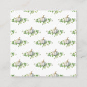 Carte D'accompagnement Citrouille blanc Rustic Farmhouse Thème Demande de (Dos)