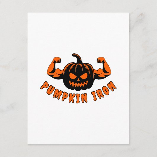 Carte D'accompagnement Citrouille de fer  (Devant)