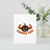 Carte D'accompagnement Citrouille de fer  (Debout devant)