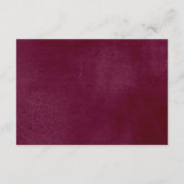 Carte D'accompagnement Citrouille écran douche sexe neutre automne floral (Dos)