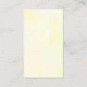 Carte D'accompagnement Citrus citron recette pour la mariée (Dos)