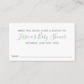 Carte D'accompagnement Citrus de courre de citron, Billet de rouille de c (Dos)