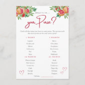 Carte D'accompagnement Citrus Greenery | Qu'est-ce qu'il y a dans votre s (Devant)