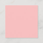 Carte D'accompagnement Classroom Valentine Pink and White Grid Design (Dos)