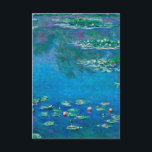 Carte D'accompagnement Claude Monet - Lilies d'eau 1906<br><div class="desc">Claude Monet - Water Lilies 1906. La célèbre peinture artistique.</div>