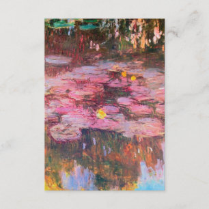 Carte D'accompagnement Claude Monet - Water Lilies 1917
