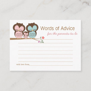 Carte D'accompagnement Clôture mignonne d'insertion de conseil de bébé de