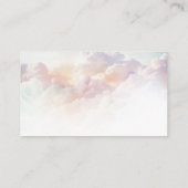 Carte D'accompagnement Cloud Neuf Baby showers Rainbow Cloud (Dos)