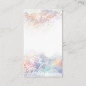 Carte D'accompagnement Cloud Neuf Baby showers Rainbow Cloud (Dos)