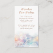 Carte D'accompagnement Cloud Neuf Baby showers Rainbow Cloud (Devant)