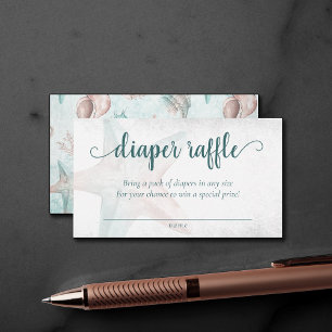 Carte D'accompagnement Coastal Chic   Brochure Turquoise de fraise de cui