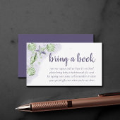 Carte D'accompagnement Coastal Chic | Purple and Lime Green Apportez un l