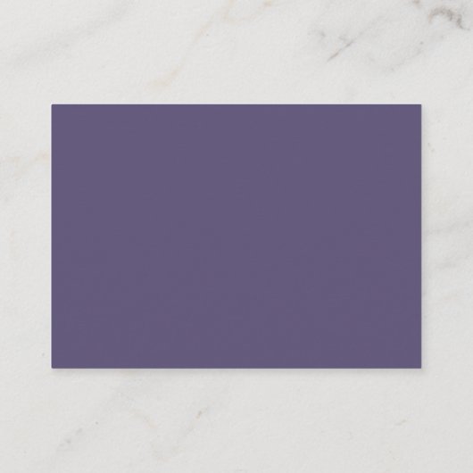 Carte D'accompagnement Coastal Chic | Réception violet vert citron (Dos)