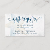 Carte D'accompagnement Coastal Chic | Registre moderne des récifs coralli (Devant)