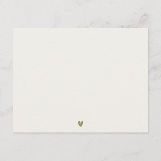 Carte D'accompagnement Coastal Miami Beach Palm Tree Détails sur le Maria (Dos)