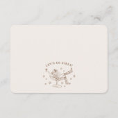 Carte D'accompagnement Cocktails beiges et culottes pour filles S'il vous (Dos)