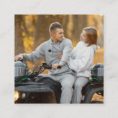 Carte D'accompagnement Code QR Campfire Love (Dos)