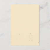 Carte D'accompagnement Code QR de Canyon Couple hors route et détails (Dos)