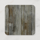 Carte D'accompagnement Code QR de la Forêt-Noire rustique (Dos)