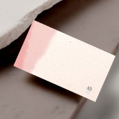 Carte D'accompagnement Code QR de mariage Minimal Blush & Bloom Bold Scri