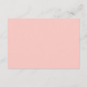 Carte D'accompagnement Code QR de réponse de mariage rouge et rose rétro (Dos)