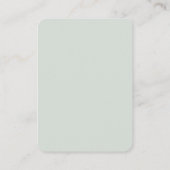 Carte D'accompagnement Code QR de RSVP pour site web de mariage en Chinoi (Dos)