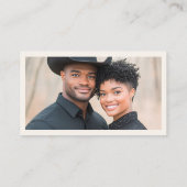 Carte D'accompagnement Code QR de site Web de mariage fantaisiste pour le (Dos)