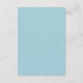 Carte D'accompagnement Code QR des détails de mariage à l'aquarelle de la (Dos)