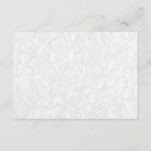 Carte D'accompagnement Code QR des détails de mariage moderne (Dos)