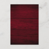 Carte D'accompagnement Code QR des détails du mariage tournesol (Dos)