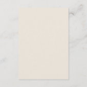 Carte D'accompagnement Code QR d'information pour site web de mariage dan (Dos)