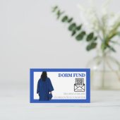 Carte D'accompagnement Code QR d'insertion pour le Fonds de Dortoir de Re (Debout devant)