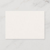 Carte D'accompagnement Code QR du site web de mariage (Dos)