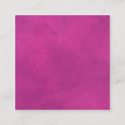 Carte D'accompagnement Code QR en ligne RSVP fuchsia rose mariage boîtier (Dos)
