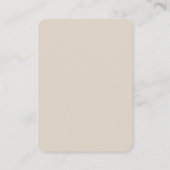 Carte D'accompagnement Code QR moderne simple et Mariage RSVP (Dos)