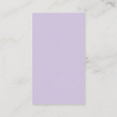 Carte D'accompagnement Code QR moderne violet Mariage RSVP (Dos)
