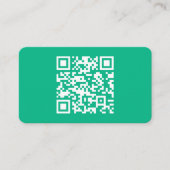 Carte D'accompagnement Code QR modifiable Générer votre propre code | Ver (Devant)