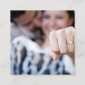 Carte D'accompagnement Code QR photo décontracté (Dos)