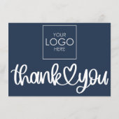 Carte D'accompagnement Code QR Remerciements pour votre emballage d'achat (Dos)