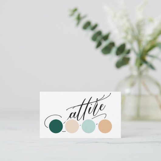 Carte D'accompagnement Code vestimentaire de la tenue mariage insérer le (Debout devant)