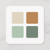 Carte D'accompagnement Code vestimentaire du Mariage de l'eucalyptus (Dos)